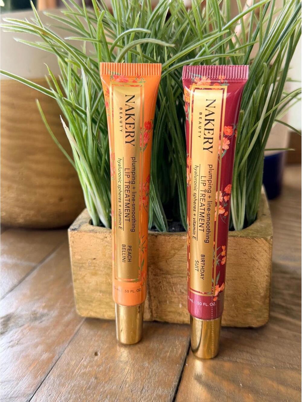 2 x Nakery Beauty Plumping & Line-Smoothing Lip Treatment Bundle